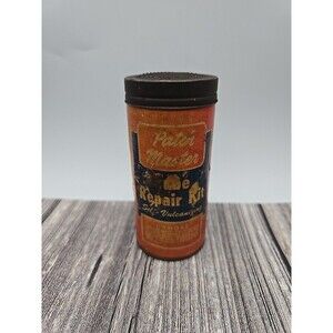 Vintage 1950s Original Patch Master Tube Repair Kit Gas & Oil Advertising Can